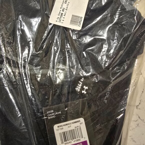 Under Armour 1377399 UA Men's GOLF ColdGear® Mid-Layer Full Zip Black Jacket XXL - Picture 6 of 6